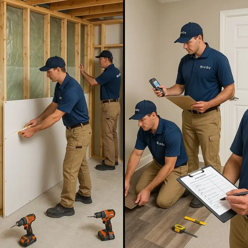 Repairs and Reconstruction process in Uniondale, NY