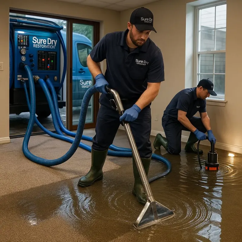 Water Extraction and Removal process in Uniondale, NY